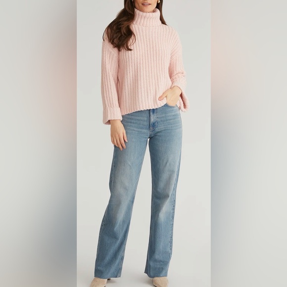 VIDA turtleneck shaker pullover NWOT lotus - Picture 8 of 8